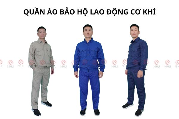 Mẫu quần áo bảo hộ cơ bản