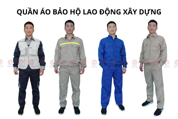 Quần áo bảo hộ ngành xây dựng