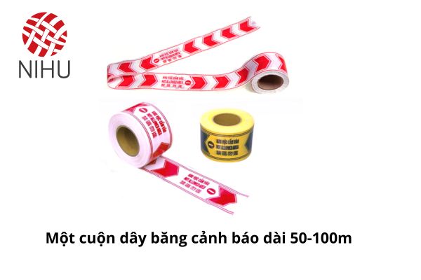 1 cuộn dây cảnh báo bao nhiêu m