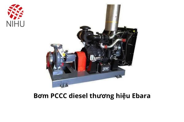 Bơm PCCC diesel thương hiệu Ebara