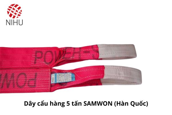 Dây cẩu hàng 5 tấn SAMWON (Hàn Quốc)