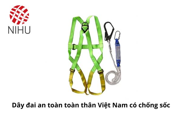 Dây an toàn toàn thân việt nam có chống sốc