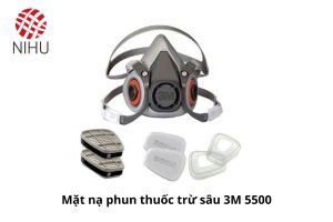 Mặt nạ bảo hộ phun thuốc trừ sâu 3M 5500