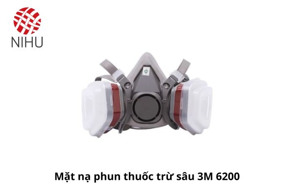 Mặt nạ chống độc phun thuốc trừ sâu 3M 6200