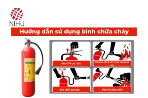 Quy trình sử dụng bình bột chữa cháy xách tay