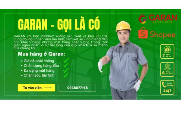 Cửa hàng bán quần áo bảo vệ Garan